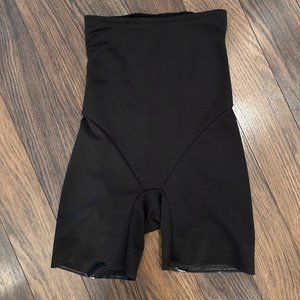 Cupid Women's Black High Waisted Shapewear Girdle